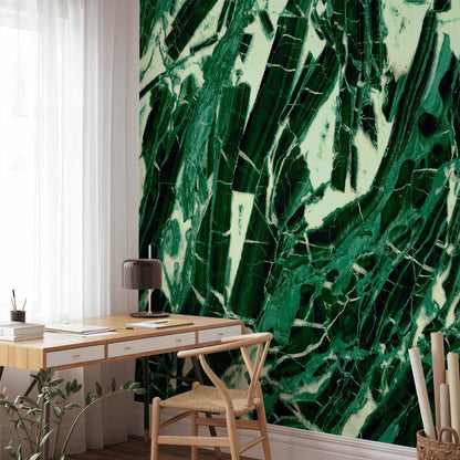 Fototapete - Emerald Marble Artgeist