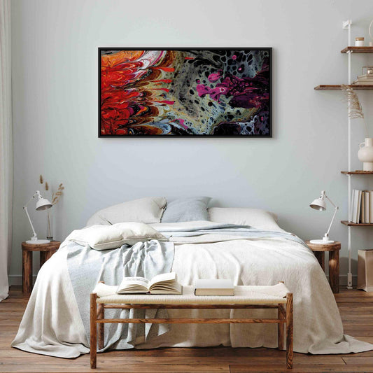 Leinwandbild - Paint Fusion (1 Part) Wide