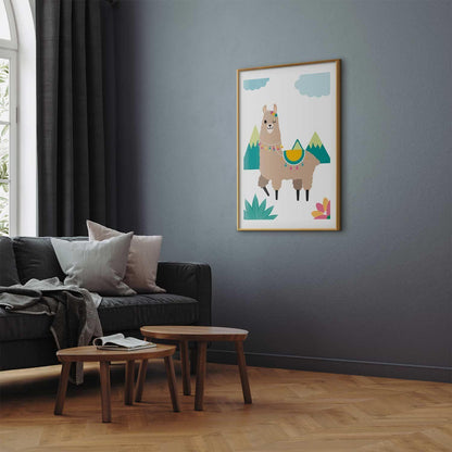 Poster - Extraordinary Llama Artgeist