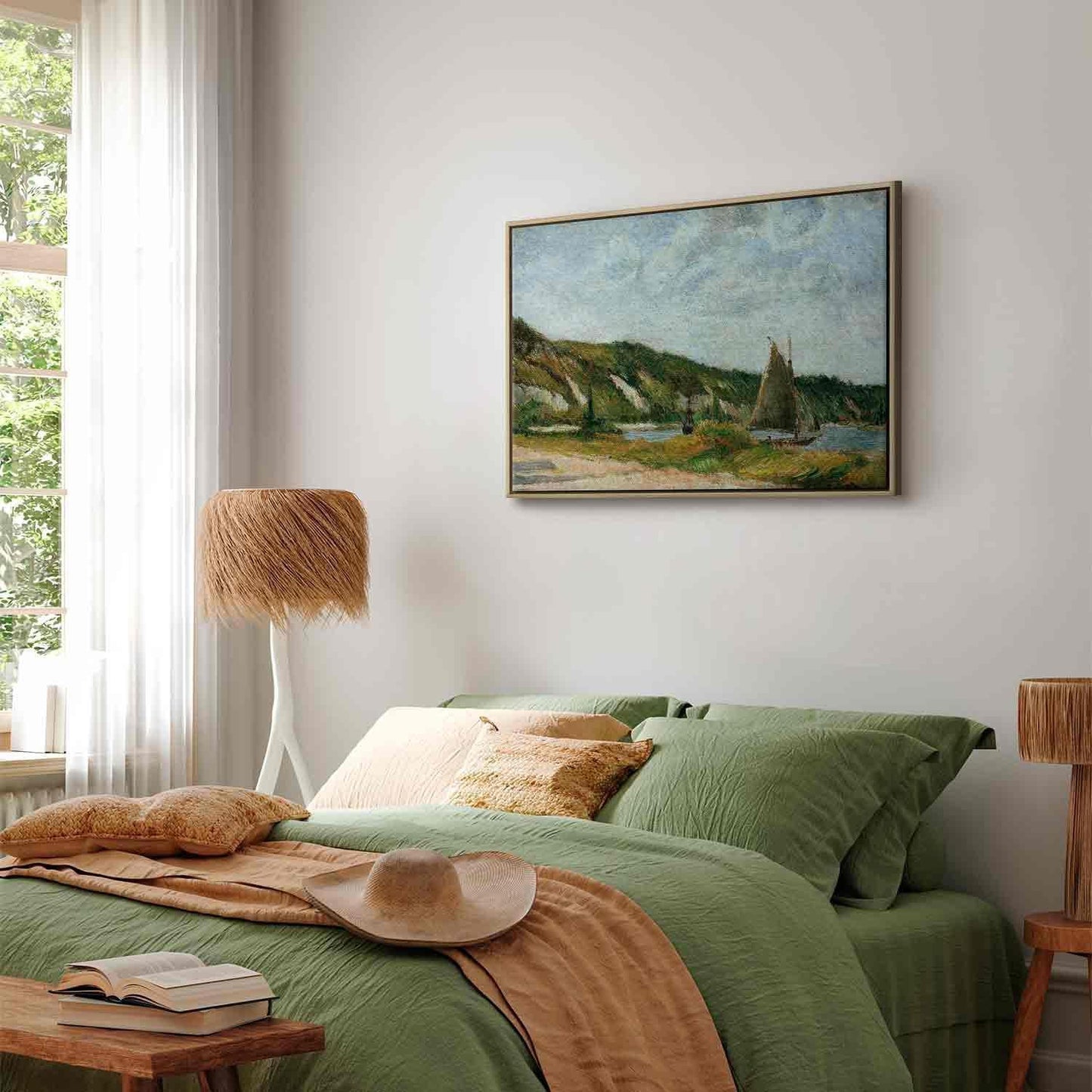 Leinwandbild - Paul Gauguin – The Sailing Ships