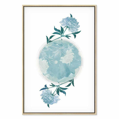 Leinwandbild - Floral Planet (1 Part) Vertical