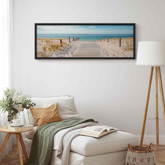 Leinwandbild - The Silence of the Sea Artgeist