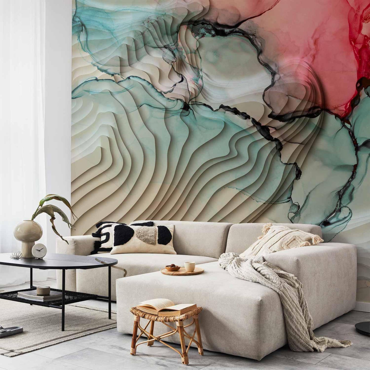 Fototapete - Dimensionszauber - Beeindruckende 3D-Kunst für moderne Räume