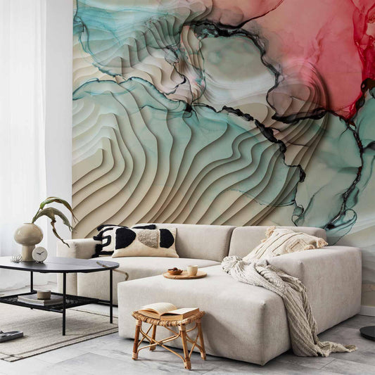 Fototapete - Dimensionszauber - Beeindruckende 3D-Kunst für moderne Räume