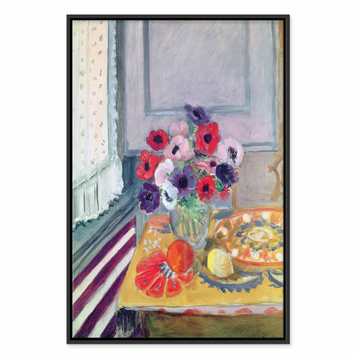 Leinwandbild - Henri Matisse – Still Life with Anemones