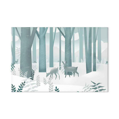 Leinwandbild - Fairy-Tale Forest (1 Part) Vertical - First Variant