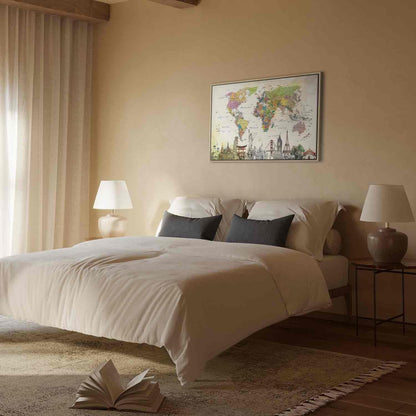 Leinwandbild - Wonders of the World (1 Part) Wide