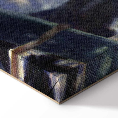 Leinwandbild - Pierre-Auguste Renoir – Le Moulin de la Galette, detail of the dancers