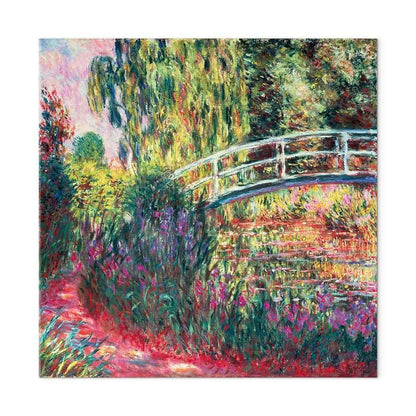 Leinwandbild - Claude Monet – The Japanese Footbridge