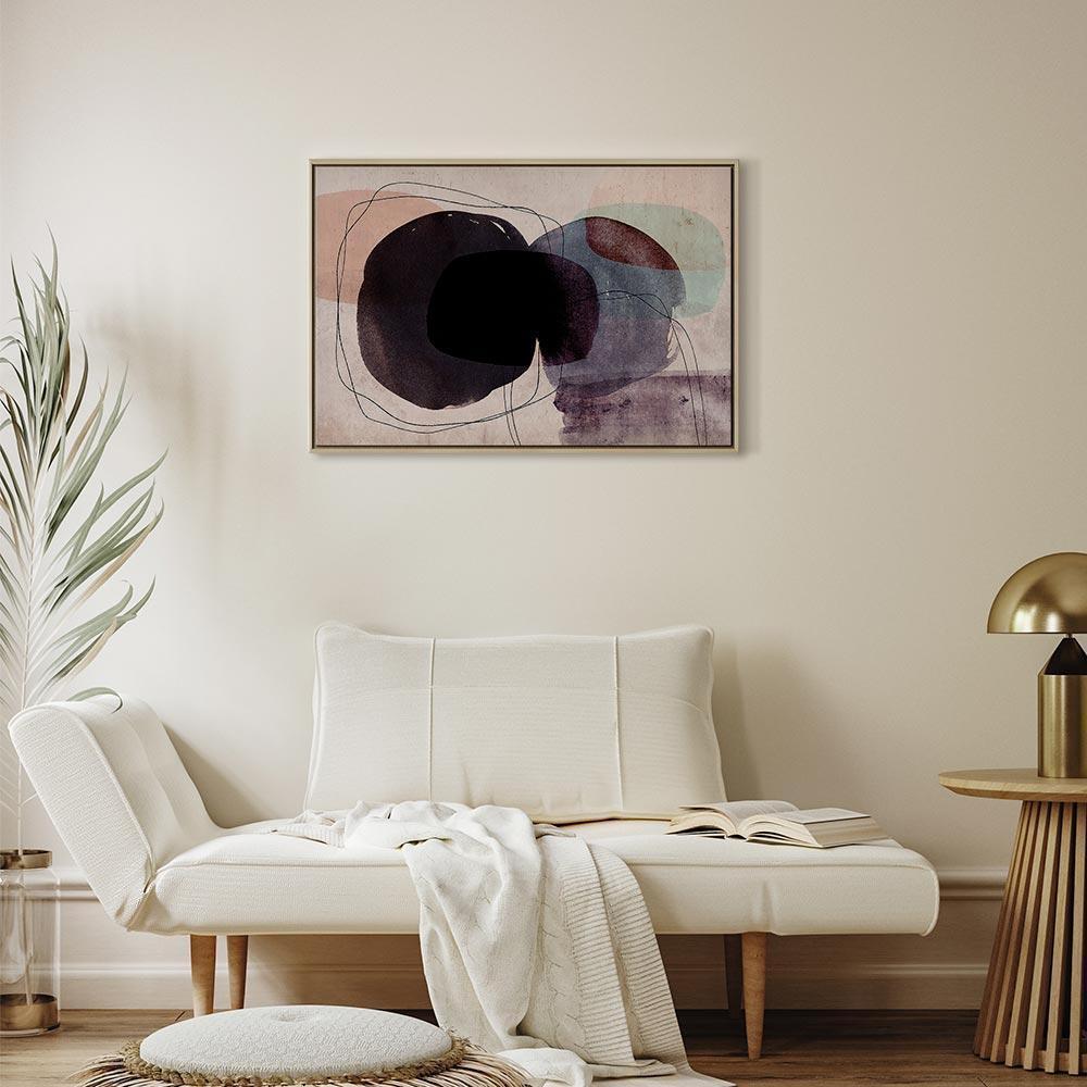 Leinwandbild - Free Accumulation (1 Part) Wide