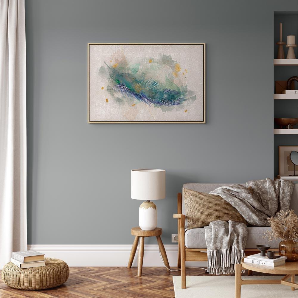 Leinwandbild - Blue Adventure (1 Part) Wide