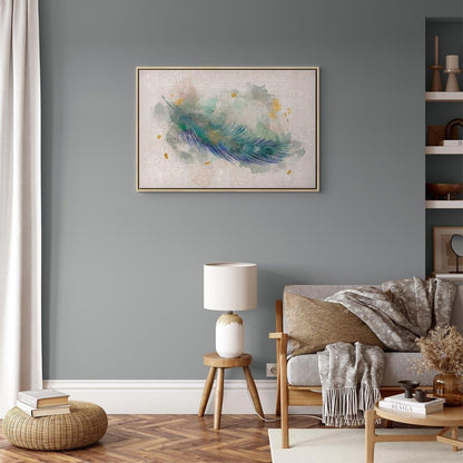 Leinwandbild - Blue Adventure (1 Part) Wide