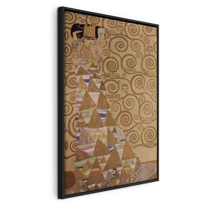 Leinwandbild - Expectation (Gustav Klimt) Artgeist