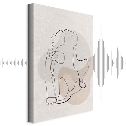 Leinwandbild - French Chic (1 Part) Vertical