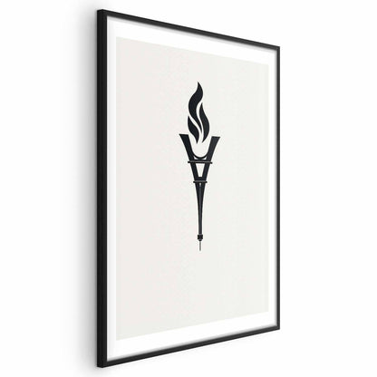 Poster - Torch Shaped Like the Eiffel Tower