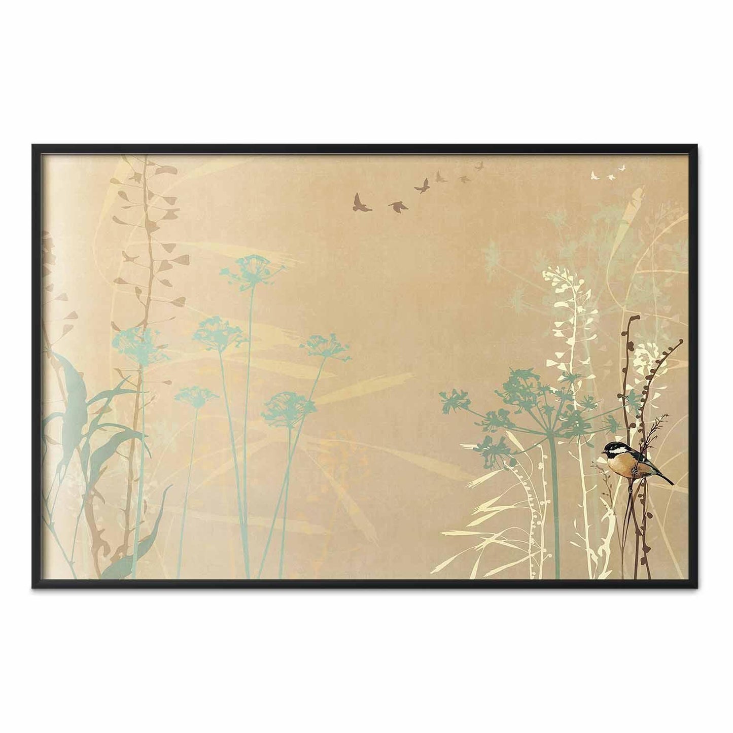 Poster - Bird on a Meadow