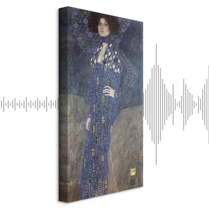 Leinwandbild - Gustav Klimt – Emilie Flöge