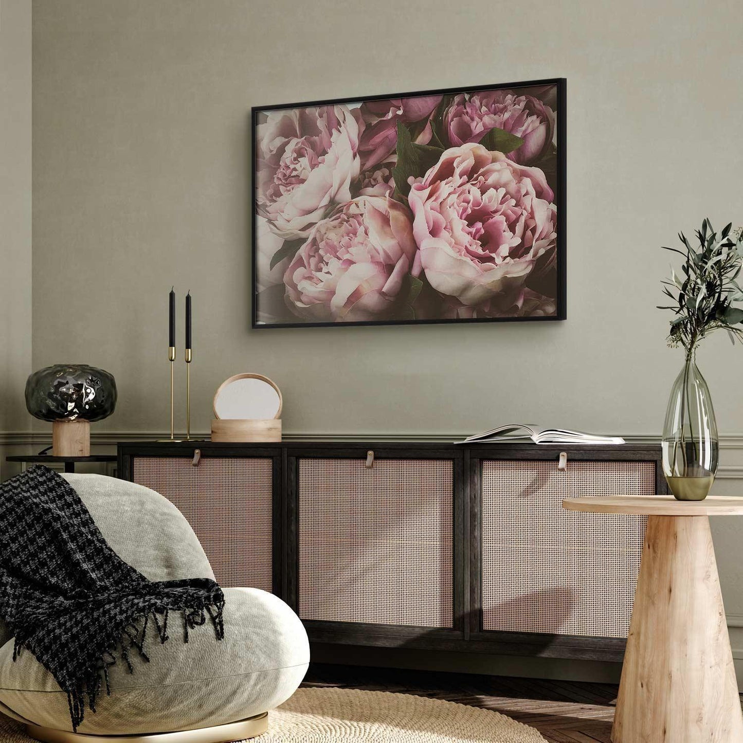 Poster - Pink Peonies