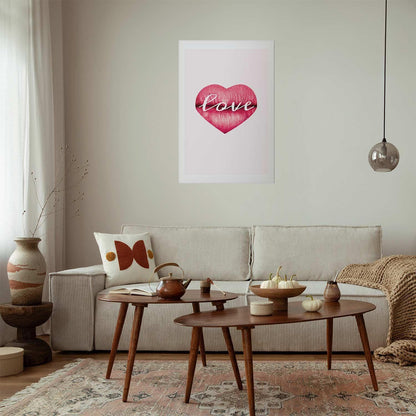Poster - Loving Lips Artgeist