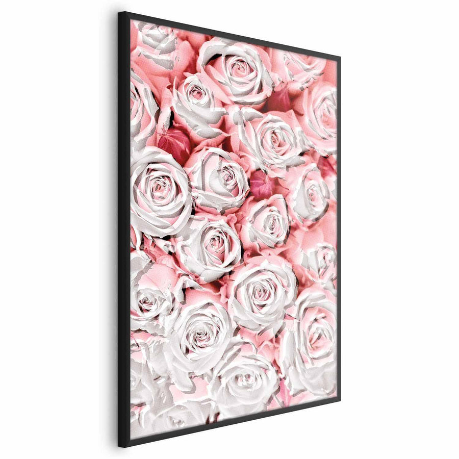 Poster - White Roses Artgeist