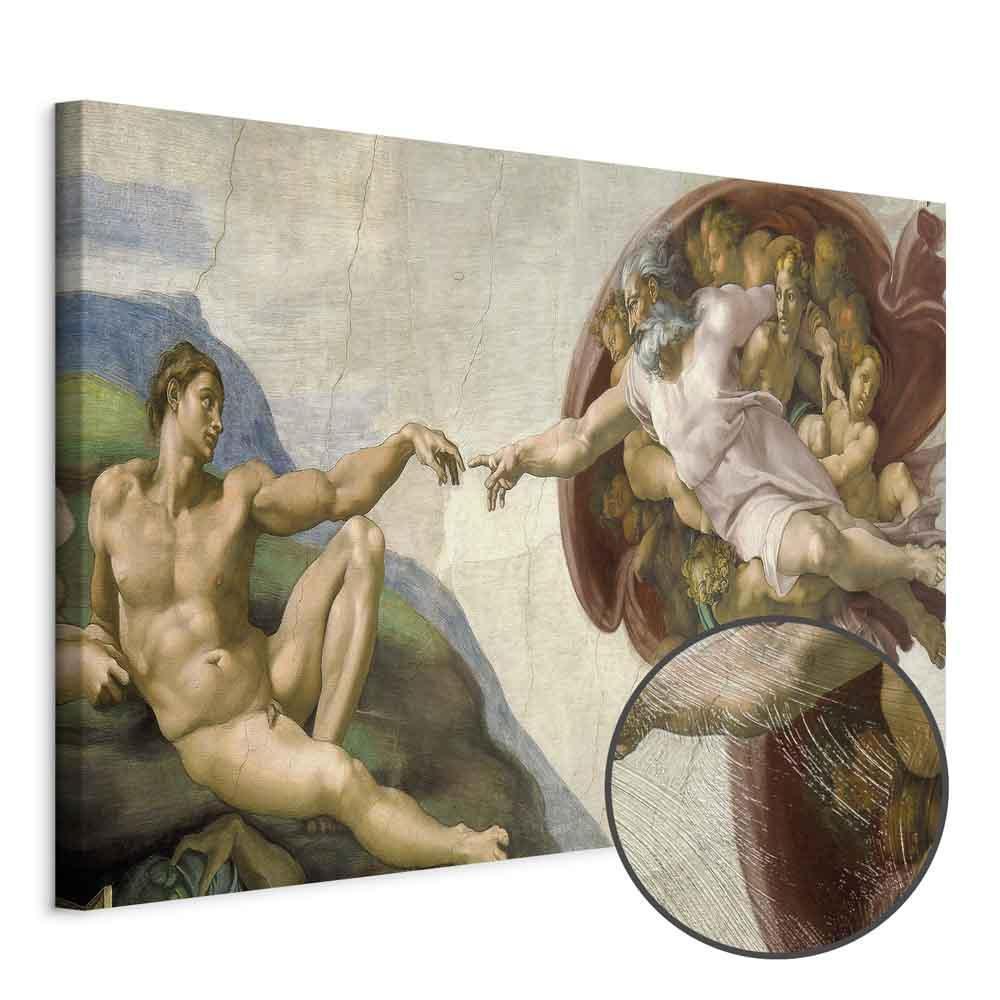 Leinwandbild - Michelangelo – The Creation of Adam II