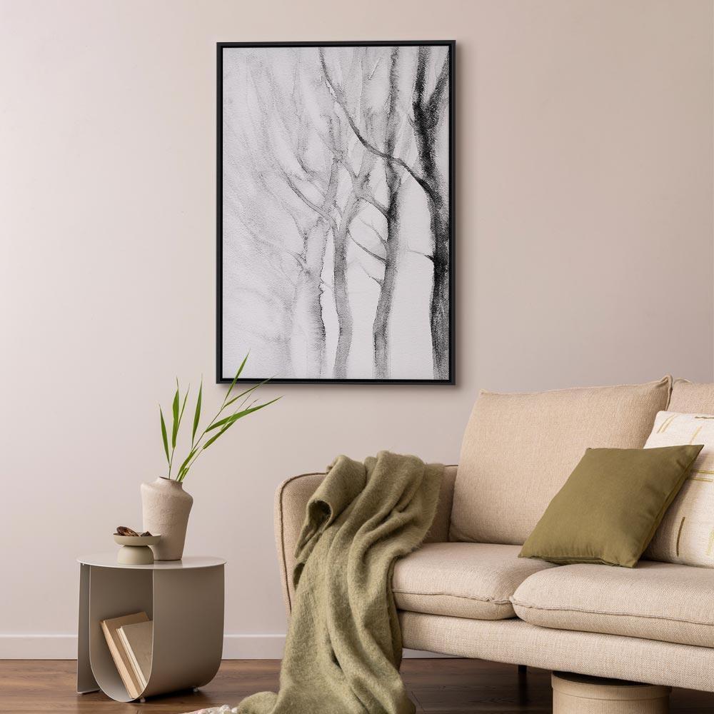 Leinwandbild - Way to Nature (1 Part) Vertical