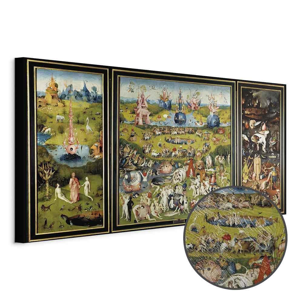 Leinwandbild - Hieronymus Bosch – The Garden of Earthly Delights