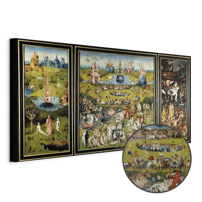 Leinwandbild - Hieronymus Bosch – The Garden of Earthly Delights