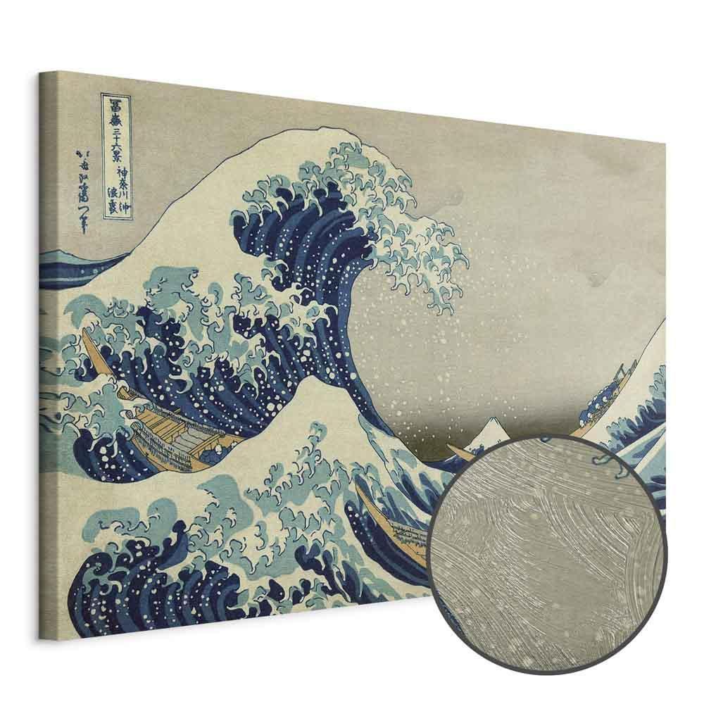 Leinwandbild - Hokusai Katsushika – The Great Wave off Kanagawa