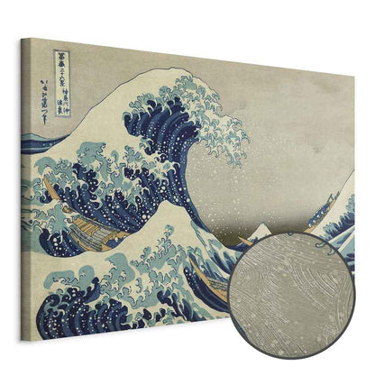 Leinwandbild - Hokusai Katsushika – The Great Wave off Kanagawa