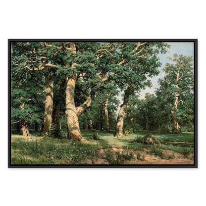 Leinwandbild - Ivan Shishkin – Oak Forest