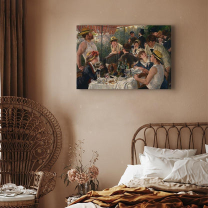 Leinwandbild - Pierre-Auguste Renoir – Luncheon of the Boating Party