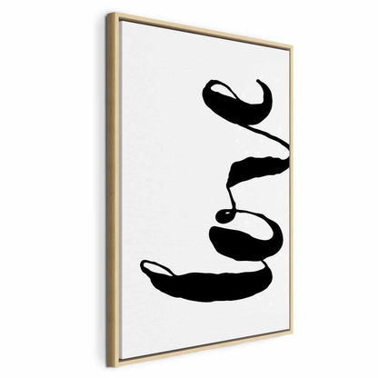 Leinwandbild - Black Love (1 Part) Vertical