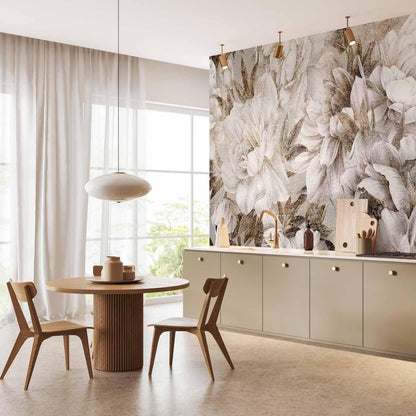 Fototapete Entfaltung des Duftes – Sinnliche Blütenpracht in zarten Farben