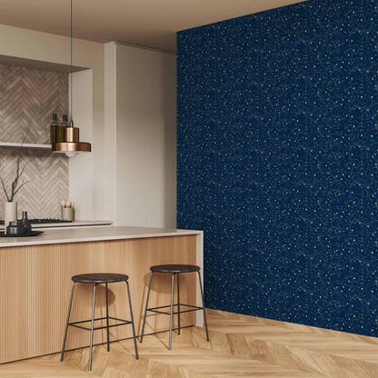 Tapete - Cosmic Inspirations - Pattern with Stars and Constellations on a Dark Background