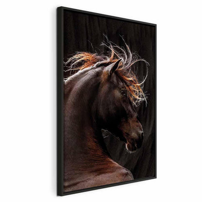 Leinwandbild - Fiery Wind (1 Part) Vertical