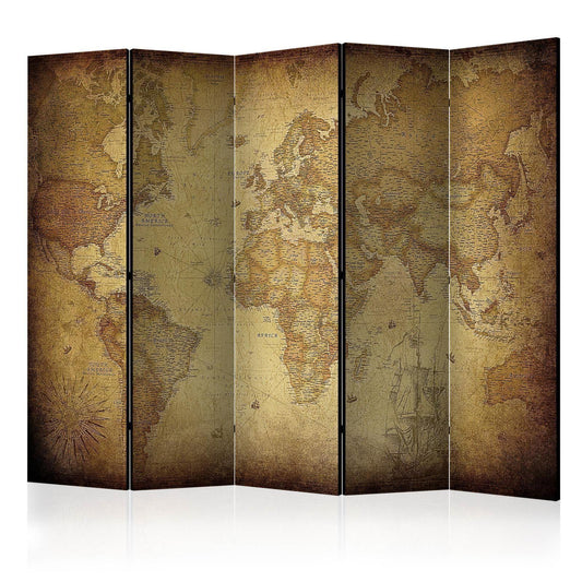 Paravent - Old map II Artgeist