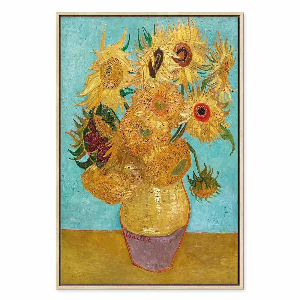Leinwandbild - Vincent van Gogh – Sunflowers II