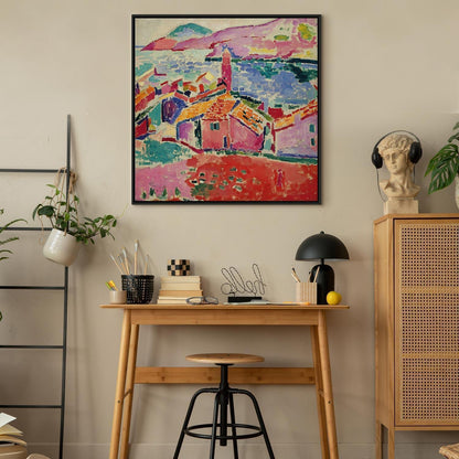 Leinwandbild - Henri Matisse – View of Collioure