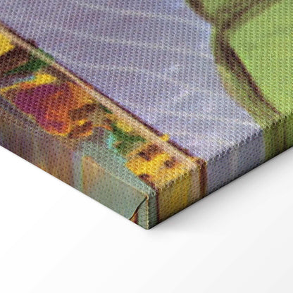 Leinwandbild - Painting by Henri Matisse (colour lithograph)