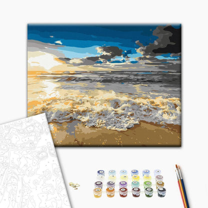 Malen nach Zahlen - Blinding Sun