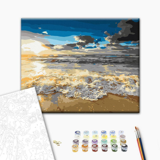 Malen nach Zahlen - Blinding Sun