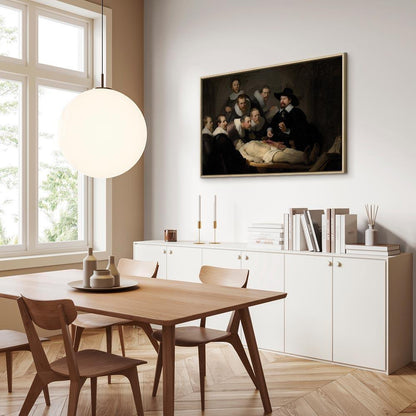 Leinwandbild Rembrandt Anatomie-Lektion – Barockes Meisterwerk