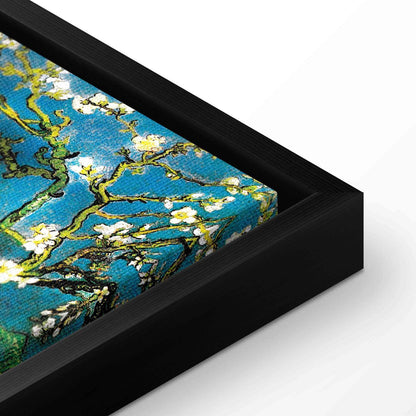 Leinwandbild Blühender Mandelzweig – Elegante Wanddeko in Pastellfarben