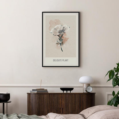 Leinwandbild - Delicate Plant (1 Part) Vertical