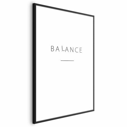 Poster - Balance Artgeist