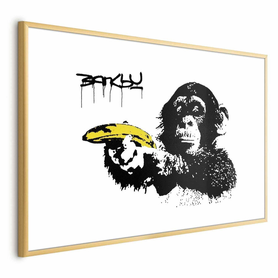Poster - Banksy: Monkey with a Banana Artgeist