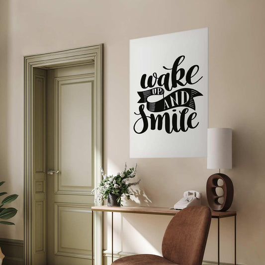 Poster - Wake Up and Smile Artgeist