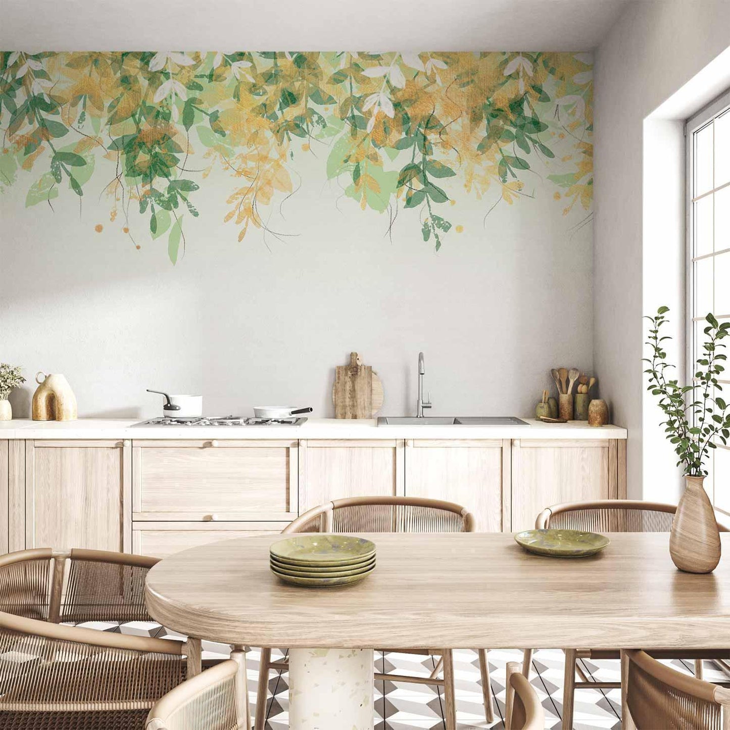 Fototapete - Under the Vegetation - First Variant