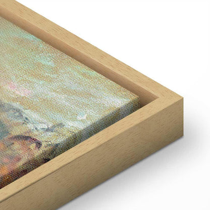 Leinwandbild - Claude Monet – Boat on the Seine